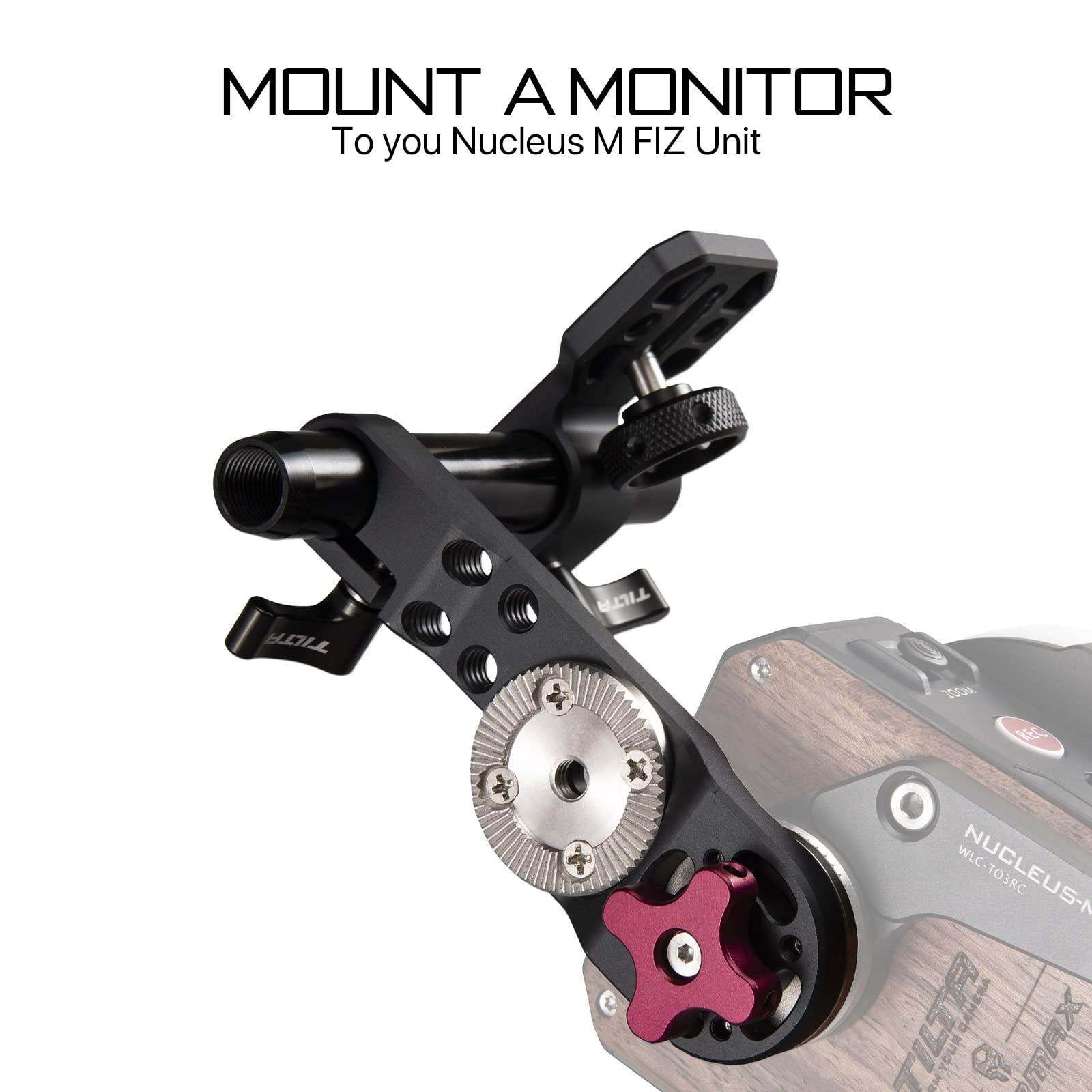 Amazon | Nucleus-M FIZ ハンドユニットモニターブラケット | 1/4